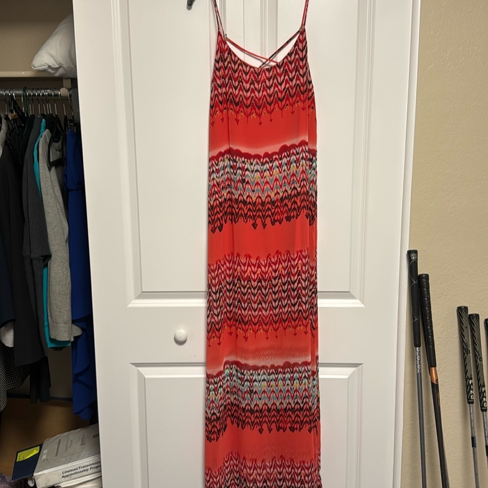 Pink Boho Maxi-Dress